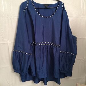 Lane Bryant Gorgeous Victorian Style Top